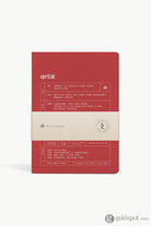 Artik A5 Notebook in Cherry Blank Notebooks Journals