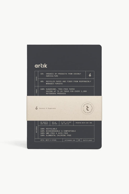 Artik A5 Notebook in Coconut