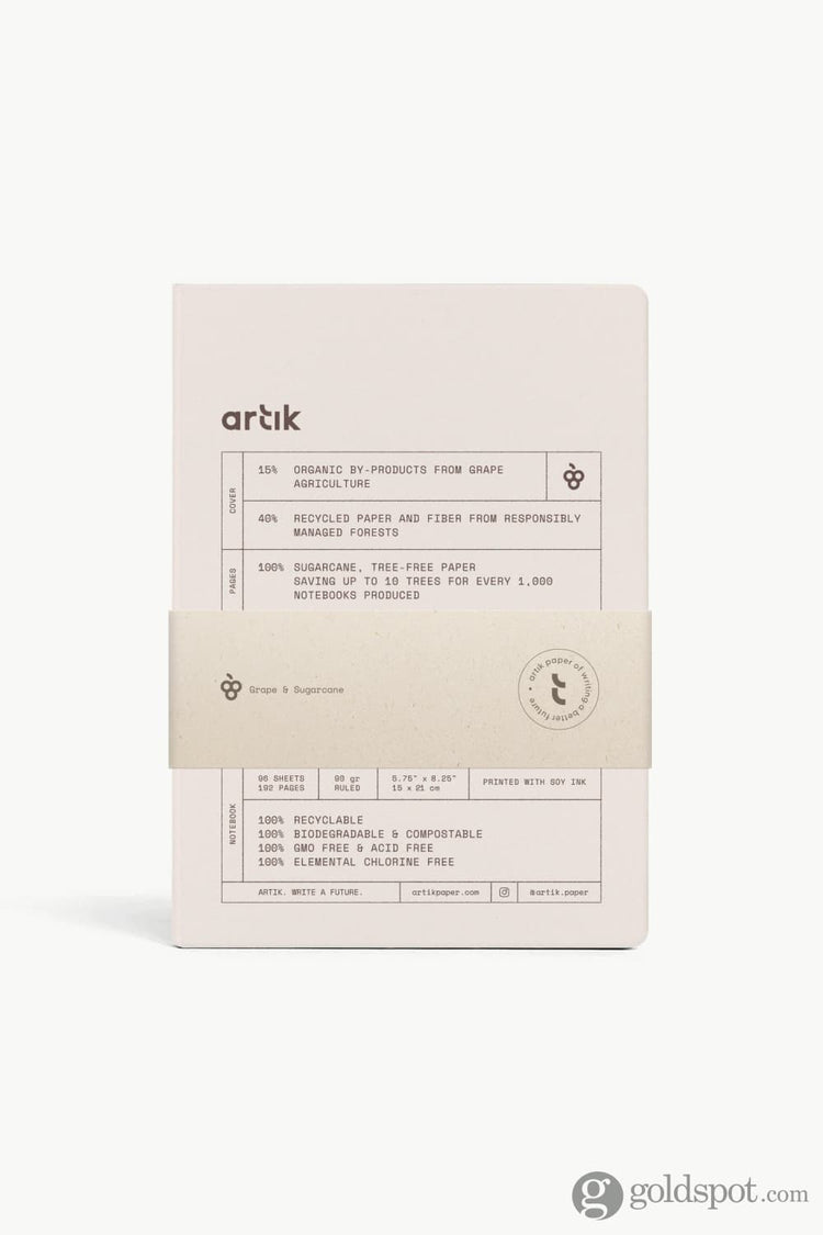 Artik A5 Notebook in Grape Lined Notebooks Journals