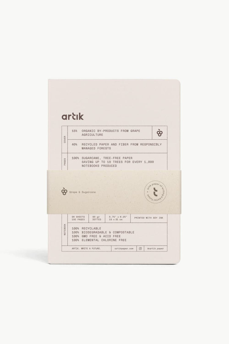 Artik A5 Notebook in Grape Notebooks Journals