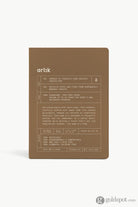 Artik A5 Notebook in Hazelnut Notebooks Journals