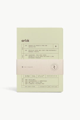 Artik A5 Notebook in Kiwi
