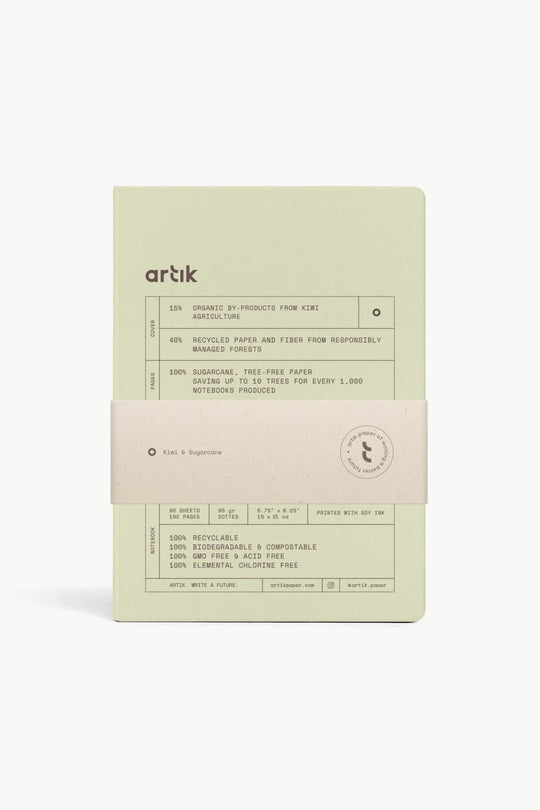 Artik A5 Notebook in Kiwi