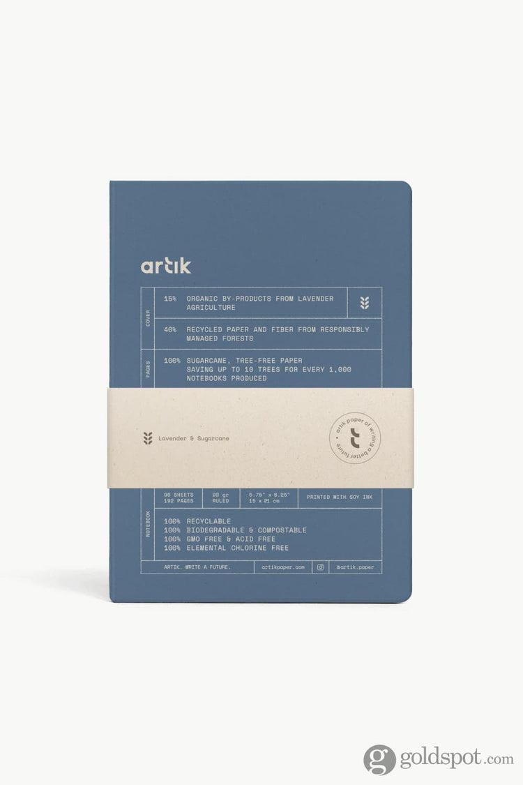 Artik A5 Notebook in Lavender Lined Notebooks Journals