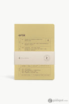 Artik A5 Notebook in Olive Dotted Notebooks Journals