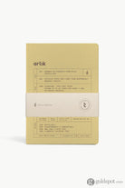 Artik A5 Notebook in Olive Lined Notebooks Journals