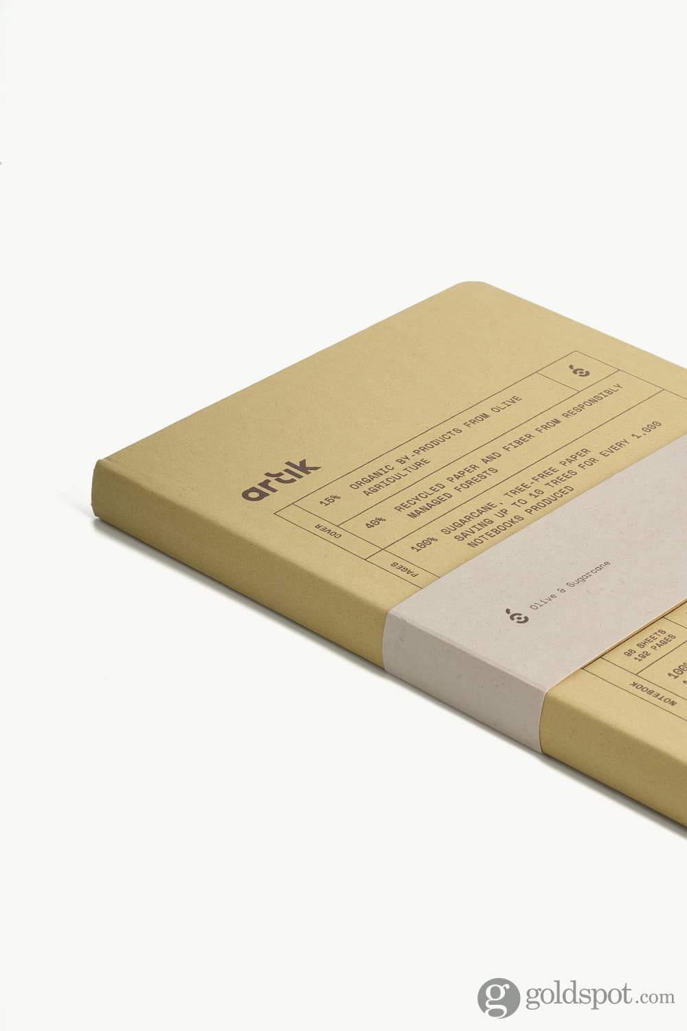 Artik A5 Notebook in Olive Notebooks Journals