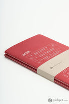 Artik Pack Of 2 Singer Sewn Notebooks in Cherry Notebooks Journals