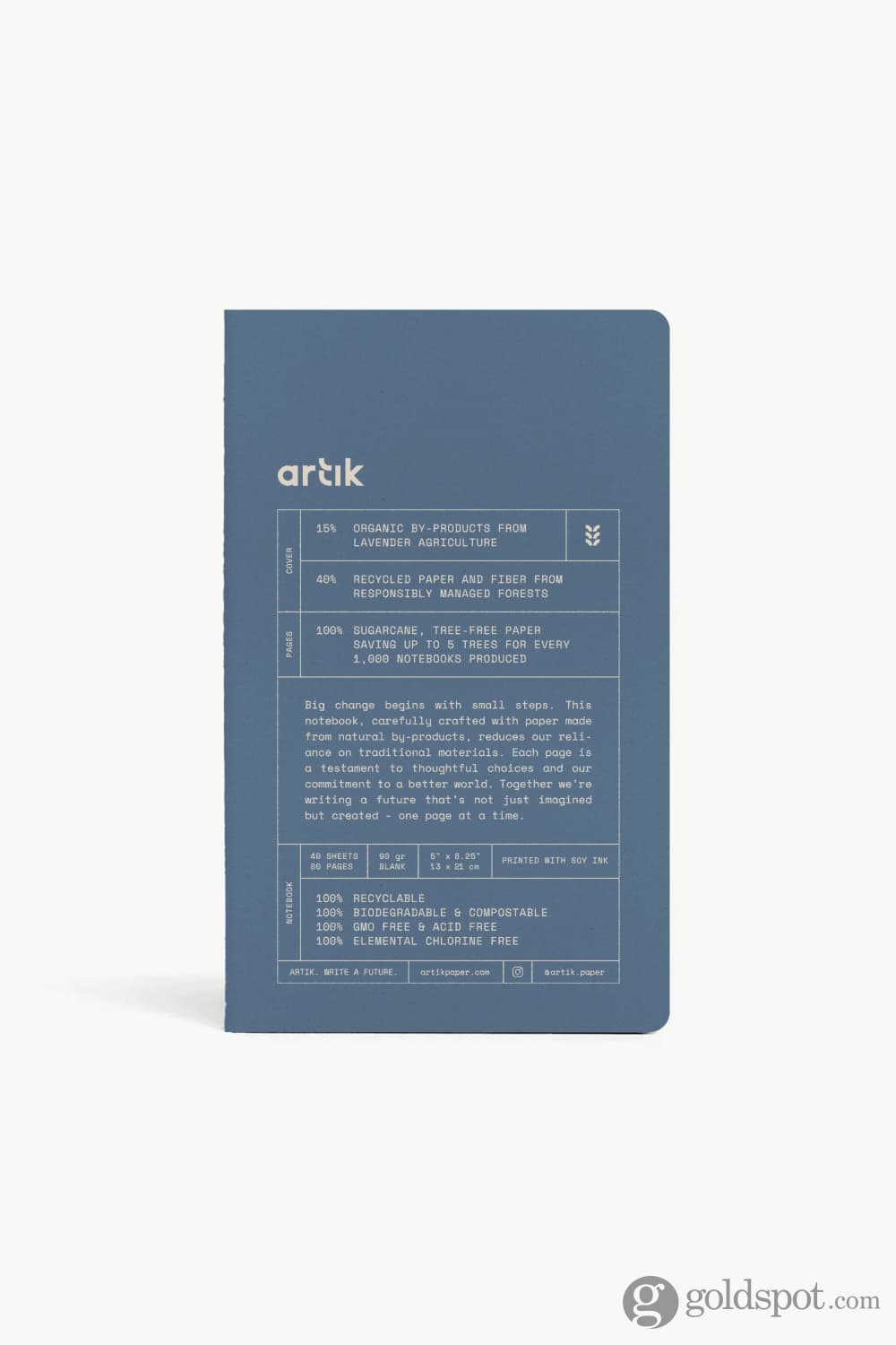 Artik Pack Of 2 Singer Sewn Notebooks in Lavender Notebooks Journals