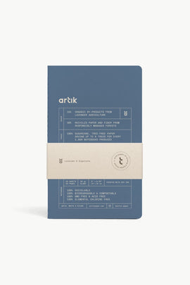 Artik Pack Of 2 Singer Sewn Notebooks in Lavender