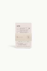 Artik Pack Of 3 Pocket Singer Sewn Notebooks in Grape