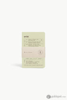 Artik Pack Of 3 Pocket Singer Sewn Notebooks in Kiwi Lined Notebooks Journals