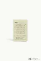 Artik Pack Of 3 Pocket Singer Sewn Notebooks in Kiwi Notebooks Journals