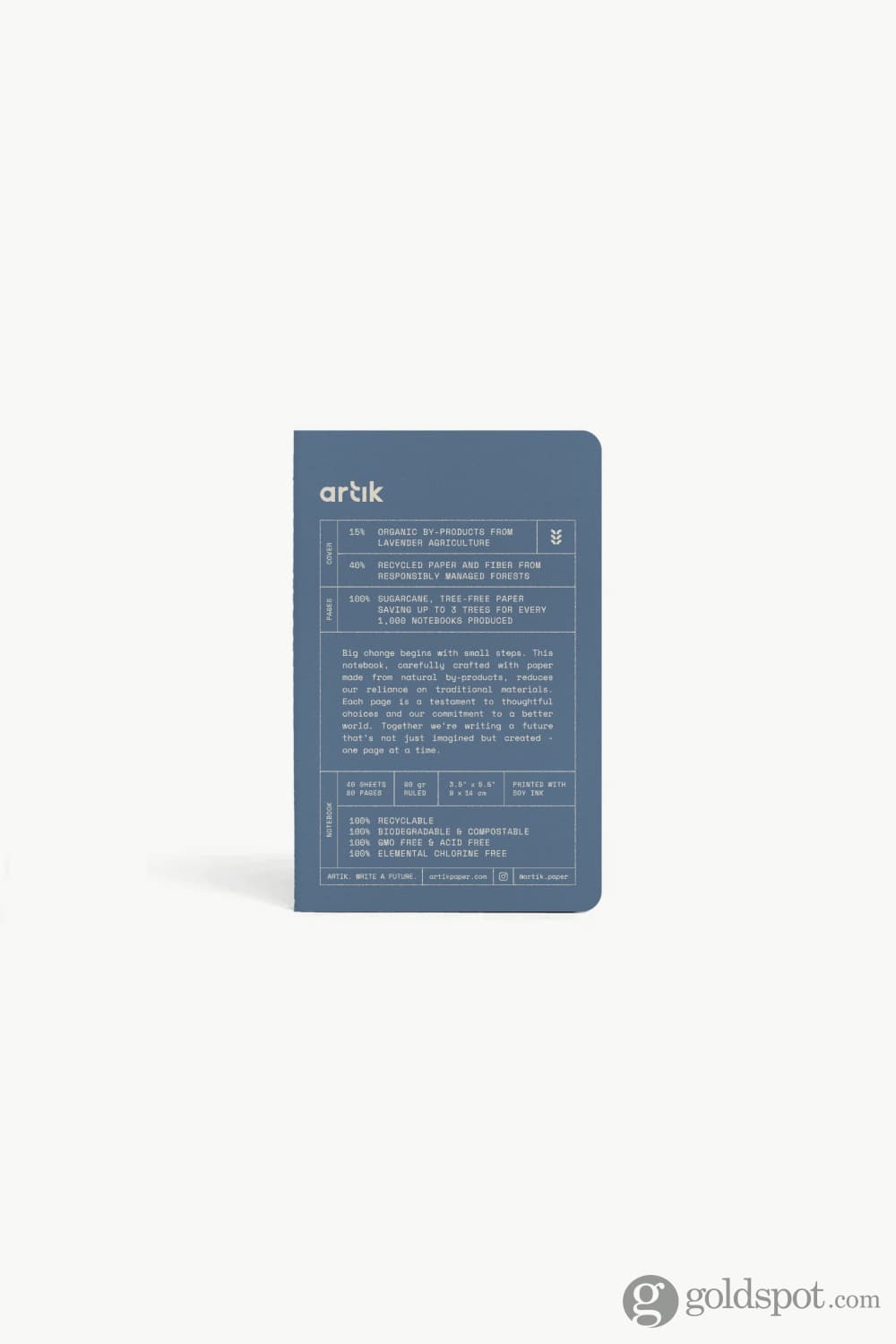 Artik Pack Of 3 Pocket Singer Sewn Notebooks in Lavender Notebooks Journals