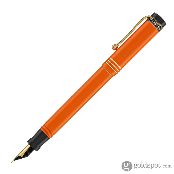 Aurora Internazionale Fountain Pen in Orange - 18K Rose Gold Fountain Pen