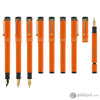 Aurora Internazionale Fountain Pen in Orange - 18K Rose Gold Fountain Pen