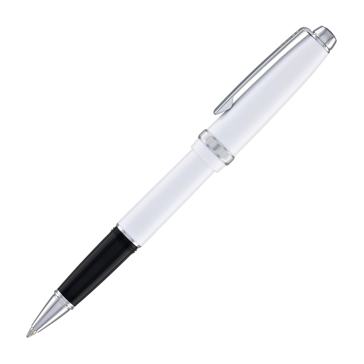Cross Lume Ballpoint Pen in Porcelain White with Polished Chrome Appointments