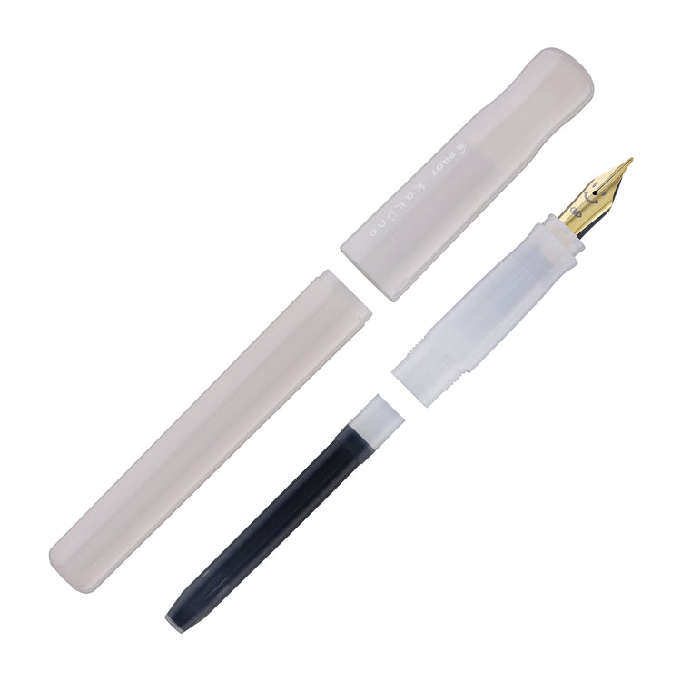 Pilot Kaküno Madoromi Fountain Pen in Translucent Cumulus White