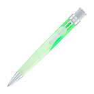 Retro 51 Tornado Cosmic Swirl Rollerball Pen in Green & White