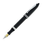 Sheaffer Balance III E892 Fountain Pen in Glossy Black & Chrome Trims