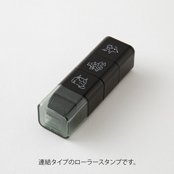 Midori Paintable Roller Stamp in Dog & Landscape