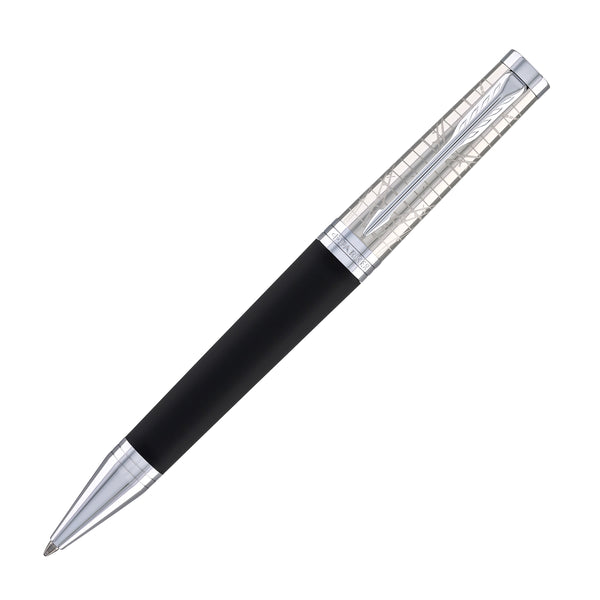 Parker Ingenuity Ballpoint Pen in Legacy of Flight with Chrome Trim