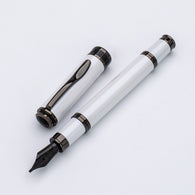 Monteverde Innova Fountain Pen in 2026 Cloud Dancer in Gunmetal Trim - Limited Edition