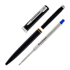 Waterman Impression Ballpoint Pen in Black with Palladium Coated