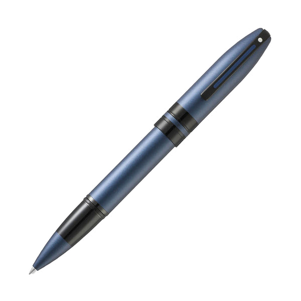 Sheaffer Icon Rollerball Pen in Matte Blue Lacquer with Black PVD Trim