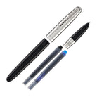 Parker 51 Fountain Pen in Black with Chrome Trim
