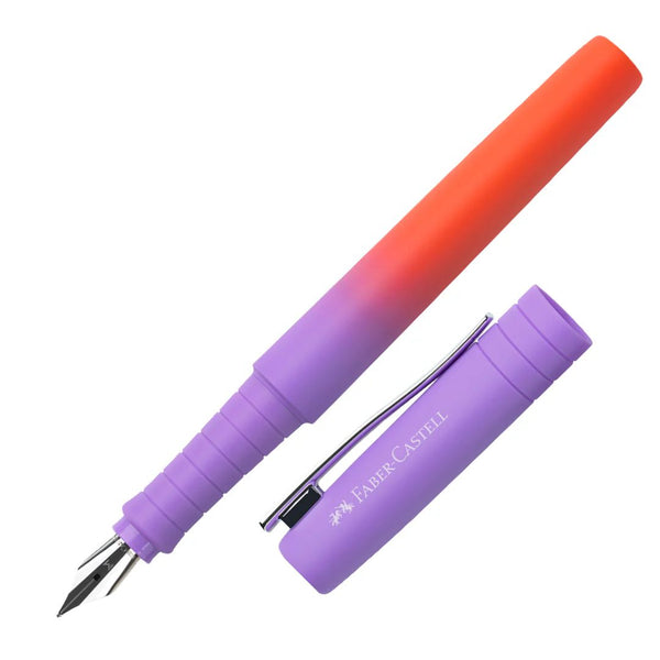 Faber-Castell Poly Flow Fountain Pen in Punchy Melon