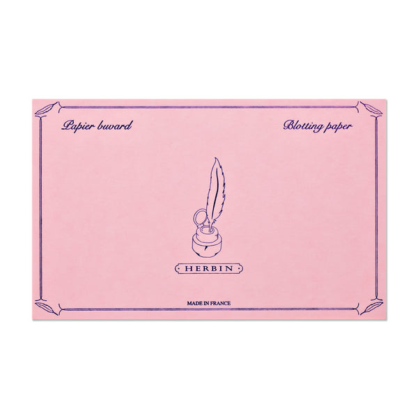 J. Herbin Pink Blotter Paper Accessories