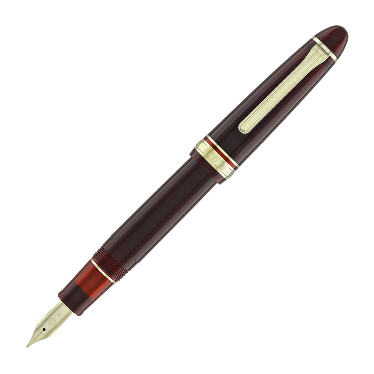 Sailor 1911 Casual L Basis Fountain Pen in Muted Red, Gold Trim