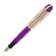 Wahl Eversharp Skyline Fountain Pen in Royal Purple with Rose Gold Trim