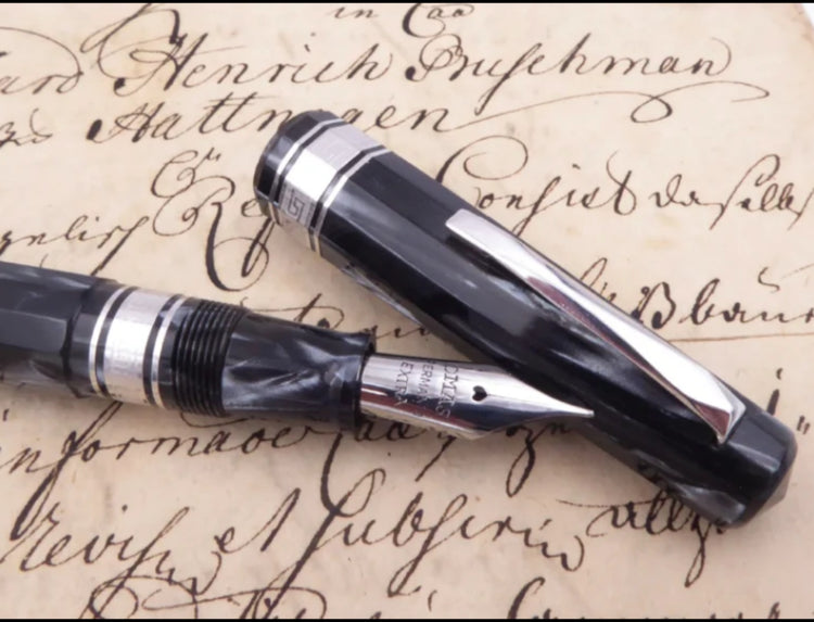 Omas Paragon Fountain Pen in Permanio Limited Edition  - 18K Gold Fine Point