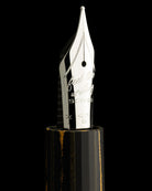 Scribo Flow Fountain Pen in Memoria with Platinum Trim