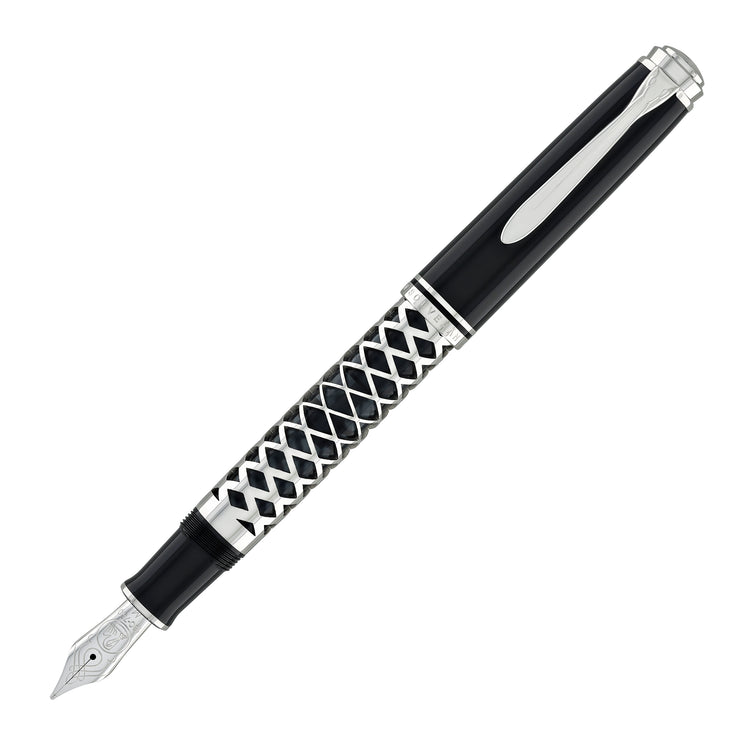 Pelikan Souveran M805 Fountain Pen in Metal Sleeve - 18K Gold