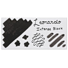 Leonardo Officina Bottled Ink in Intense Black - 40 mL