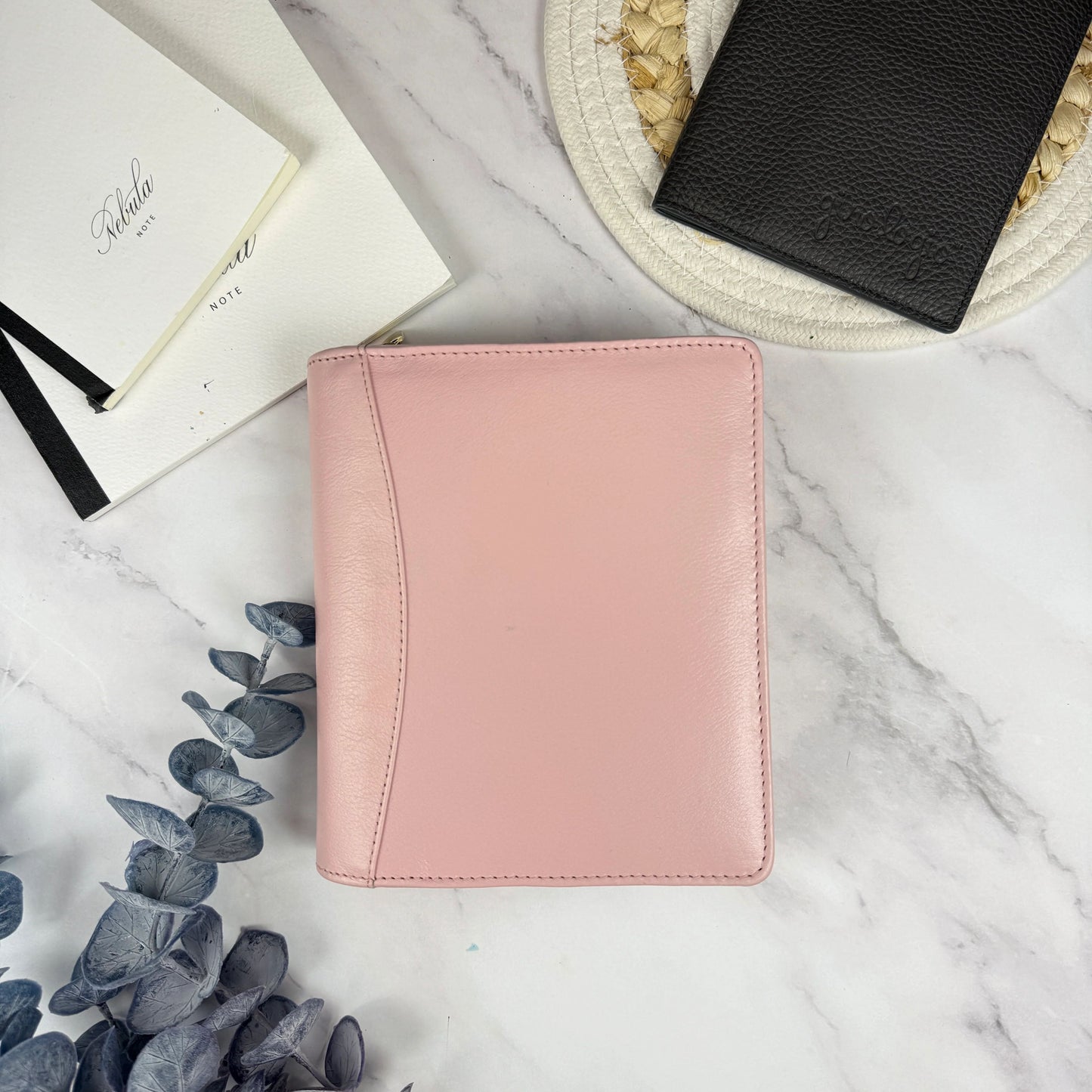 Girologio 12 Zippered Pen Case in Blush Petal