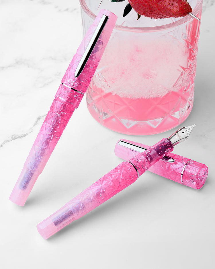 Benu Cocktail Hour Fountain Pen in Pink Lady