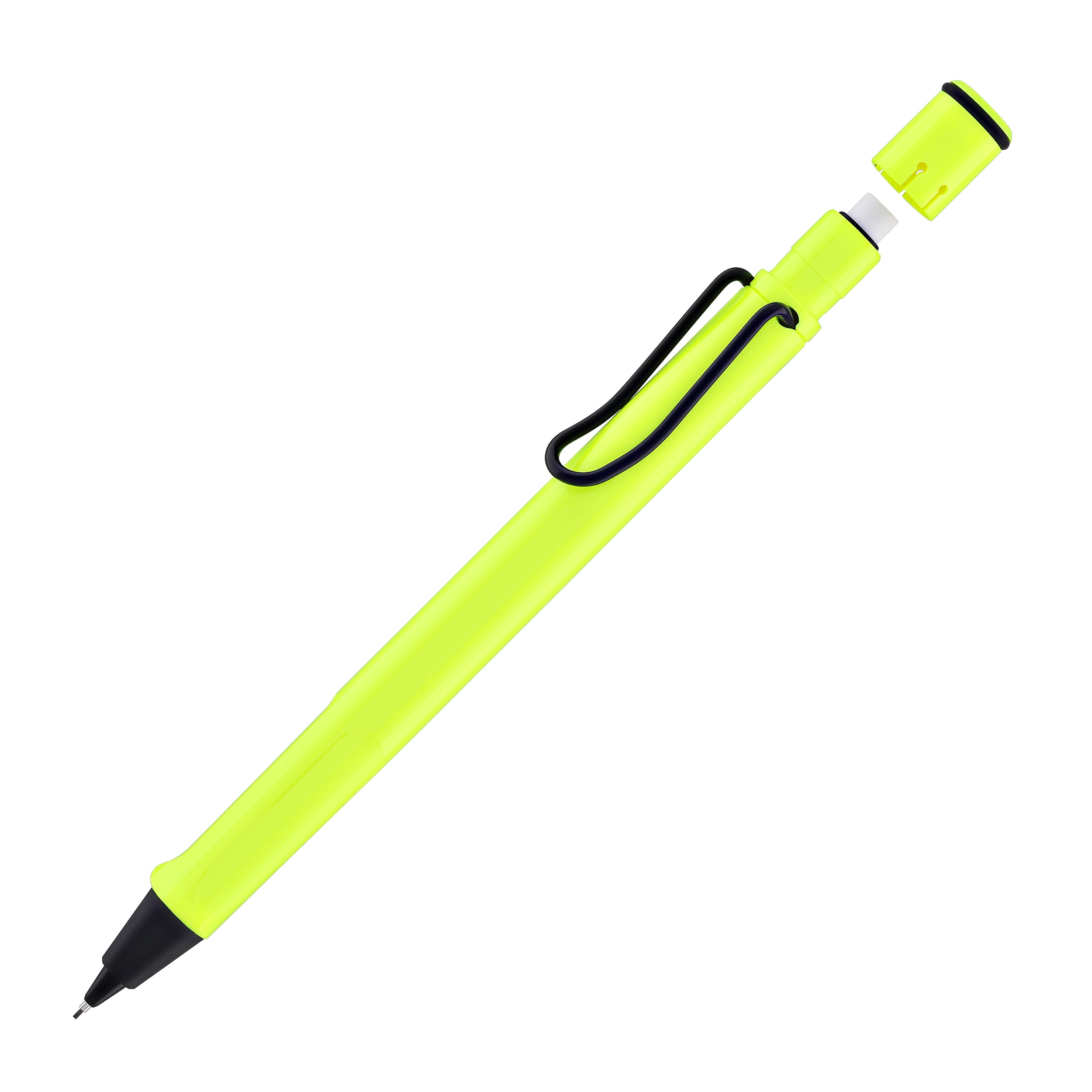 Lamy Safari Mechanical Pencil in Neon Yellow - 0.5mm - Goldspot Pens