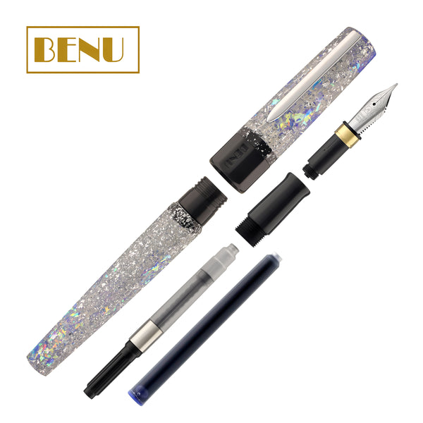 Benu Euphoria Fountain Pen in Vodka on the Rocks Fountain Pen
