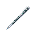 Conklin Endura Deco Crest Rollerball Pen in Green with Chrome Trim