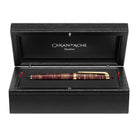 Caran d'Ache Fountain Pen in Toile De Jouy Burgundy - Limited Edition
