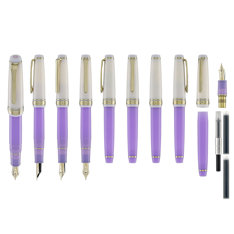 Sailor Professional Gear Slim 'Teatime Around the World' #5 Series Fountain Pen in Nerikiri - 14K Gold - Limited Edition