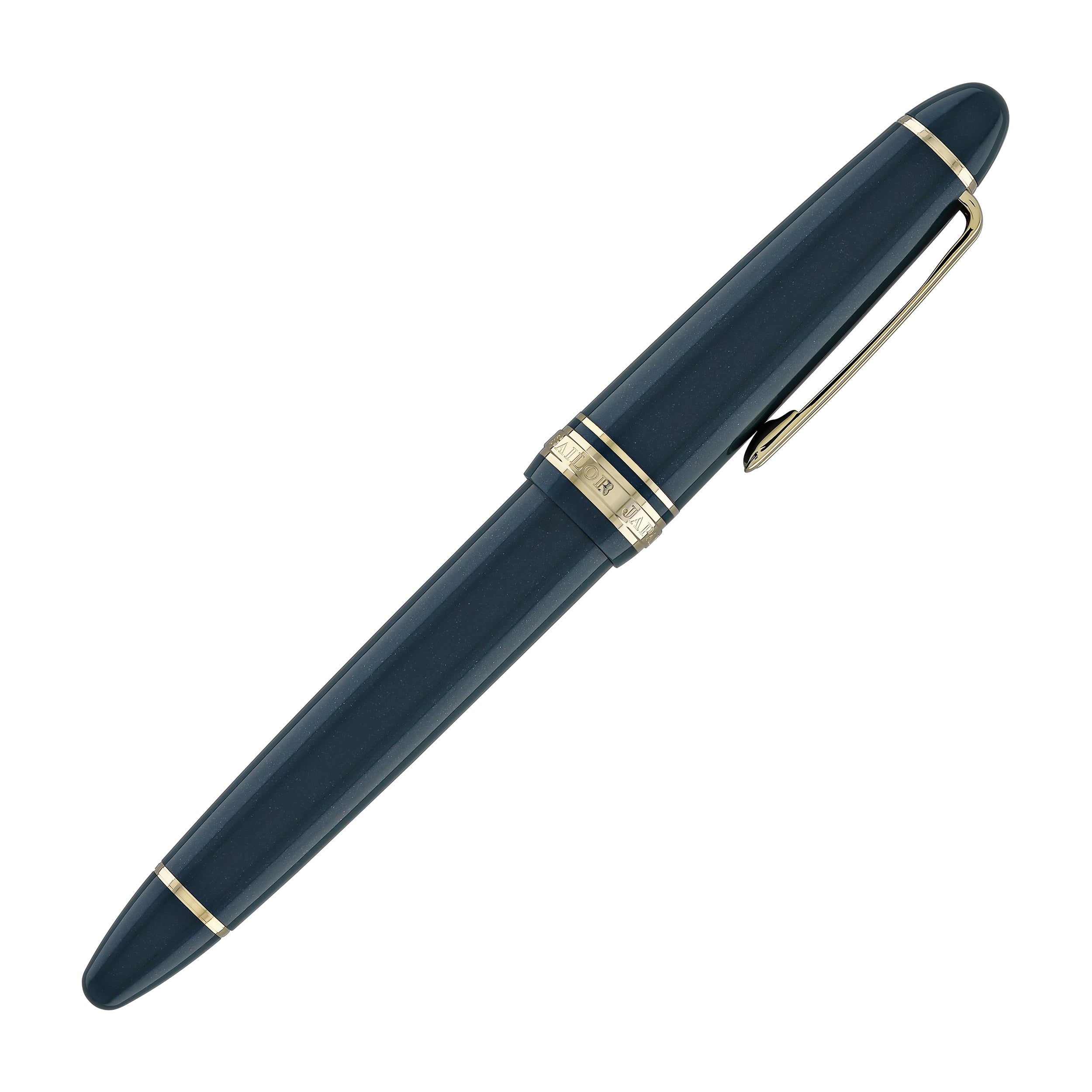 SAILOR/セーラー FOUNDED 1911 万年筆 14K/585 ブラック/ゴールド ヴィンテージ SH487 Sailor 1911 Large Fountain Pen in Shining Green - 18kt Gold Nib