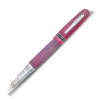 Conklin 1898 Stabilized Wood Fountain Pen in Matte Purple with Chrome Trim - Limited Edition