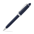 Aurora Ipsilon Deluxe Ballpoint Pen in Blue Chrome Trim
