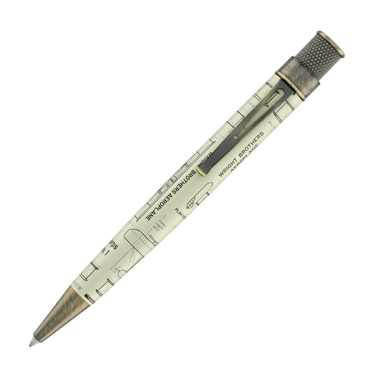 Retro 51 Tornado Smithsonian Rollerball Pen in Wright Brothers Aeroplane