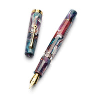 Leonardo Momento Magico Fountain Pen in Fantasie Primary Manipulation 1 Lite, Gold Trim